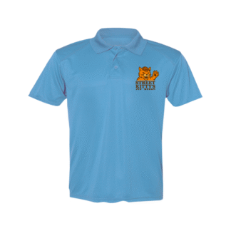 Men'S Poly Buttoned Polo