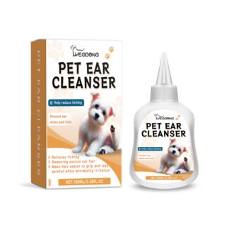 Yegbong Pet Ear Cleaner All-Purpose Ear Cleaning Dirt Cleaning Solution For Cats And Dogs